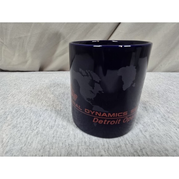 General Dynamics Coffee Mug, New Detroit Operations Abrahams